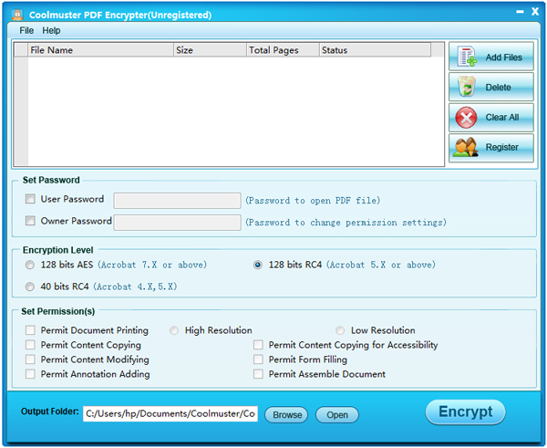 Coolmuster PDF Encrypter文件加密官方版