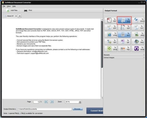 Soft4Boost Document Converter(文档转换器)v6.9.1.767官方版