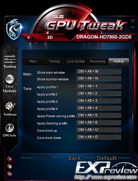 华硕显卡超频软件(ASUS GPU Tweak)v2.3.3.0官方中文版