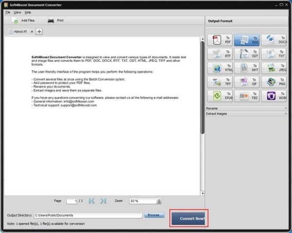 Soft4Boost Document Converter(文档转换器)v6.9.1.767官方版