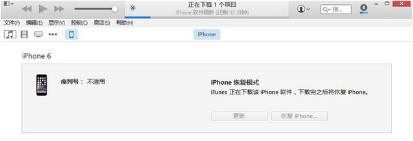 自动恢复iPhone