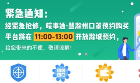 皖事通app怎么预约口罩 滁州皖事通预约口罩失败什么意思